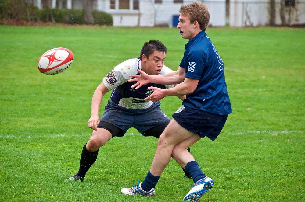 About to make the tackle, Yale Alumni Game 2017